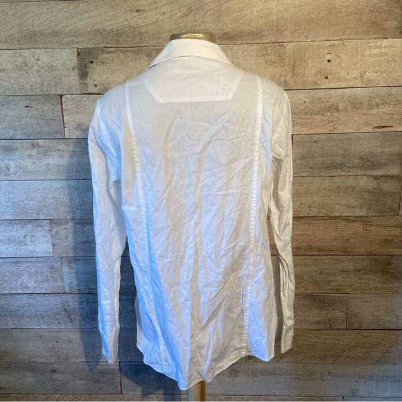 🛍️3/$30 Le Chateau men’s white button up shirt in size 16.5-17 - Picture 3 of 8